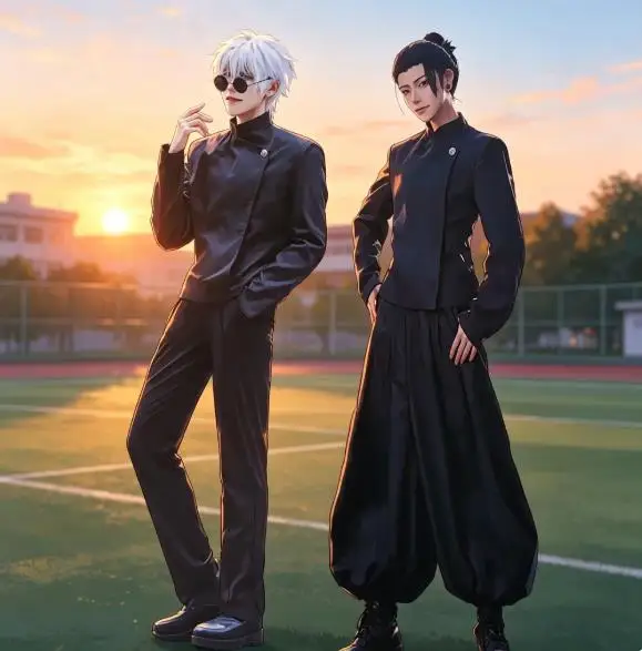 Anime Cosplay Gojo - Costume Cosplay Anime Jujutsu Kaisen Gojo