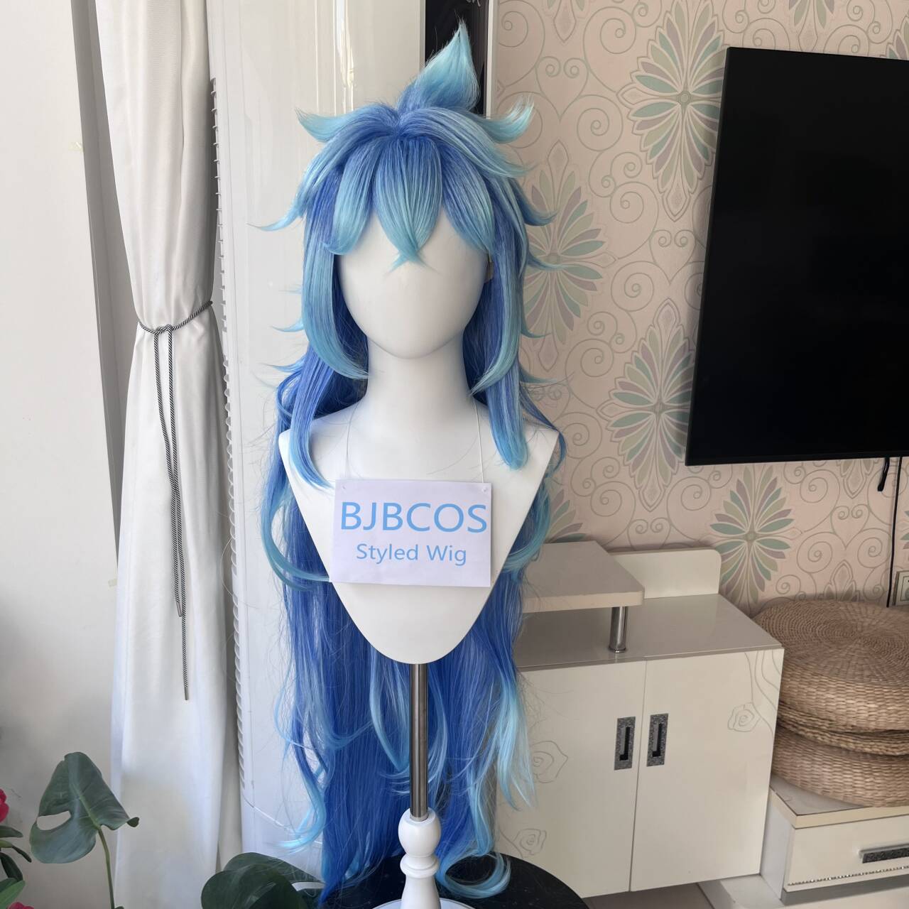 Anime Cosplay Male - Parrucca Stilizzata Idia Cosplay Anime Twisted