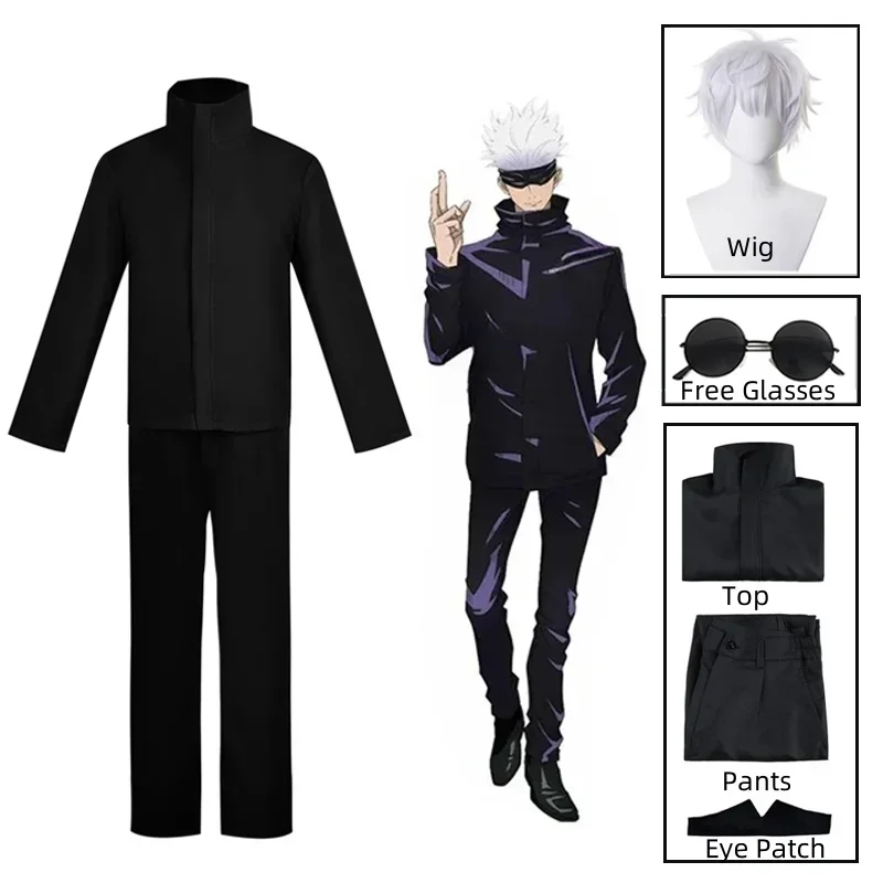Anime Cosplay Gojo - Costume Cosplay Anime Jujutsu Kaisen Gojo