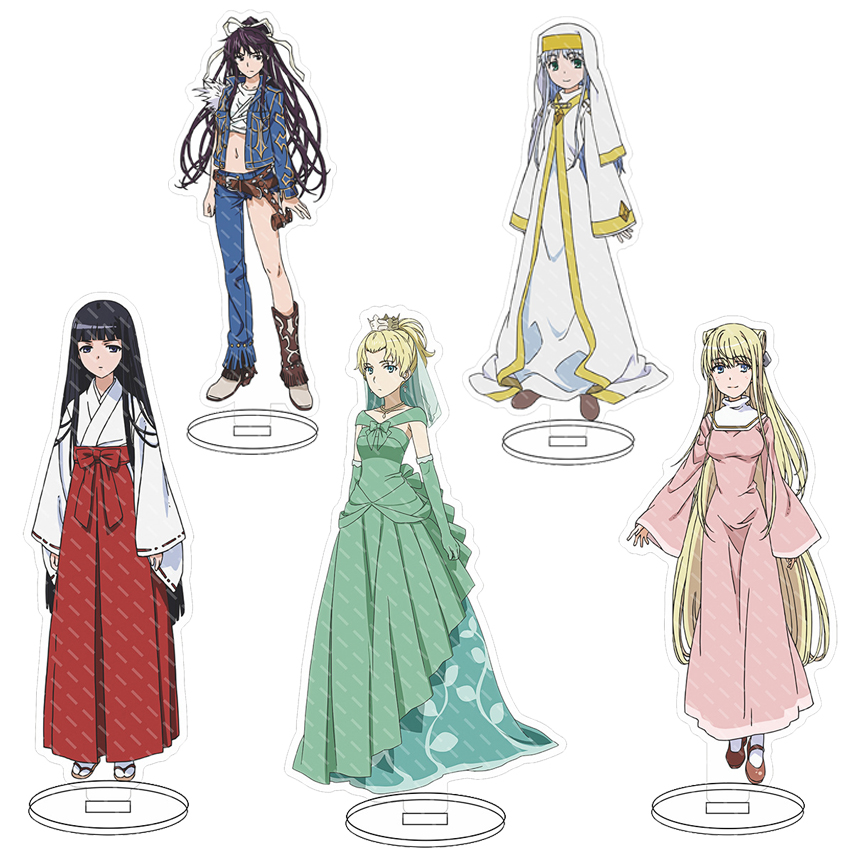 Anime Cosplay Rental - Statuetta in Acrilico Anime da 16CM,