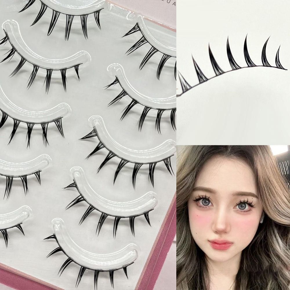 Anime Cosplay Thick - Ciglia finte visone finto Confezione da