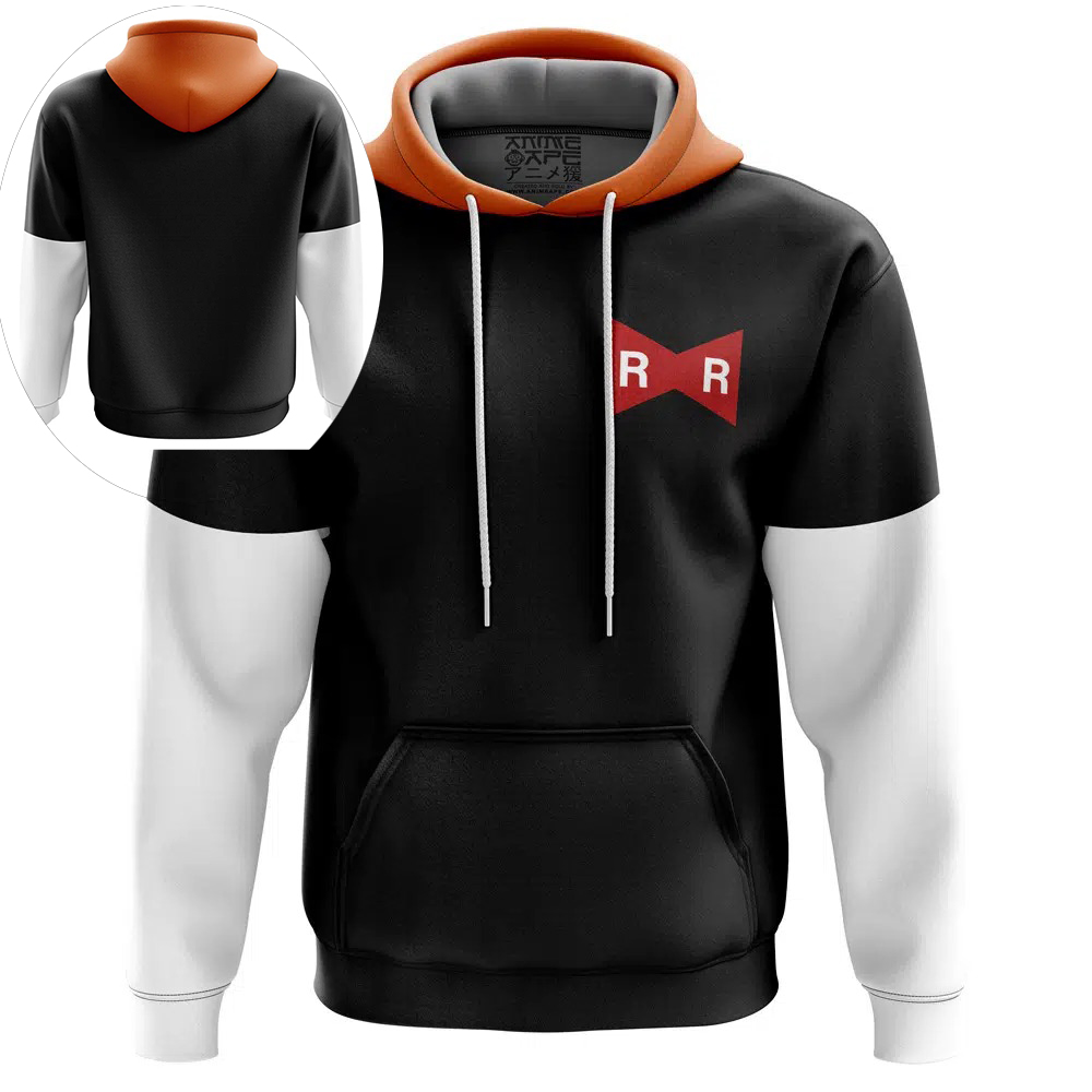 Dragon Ball Saiyan Armor - Felpa con Cappuccio Oversize Dragon Ball