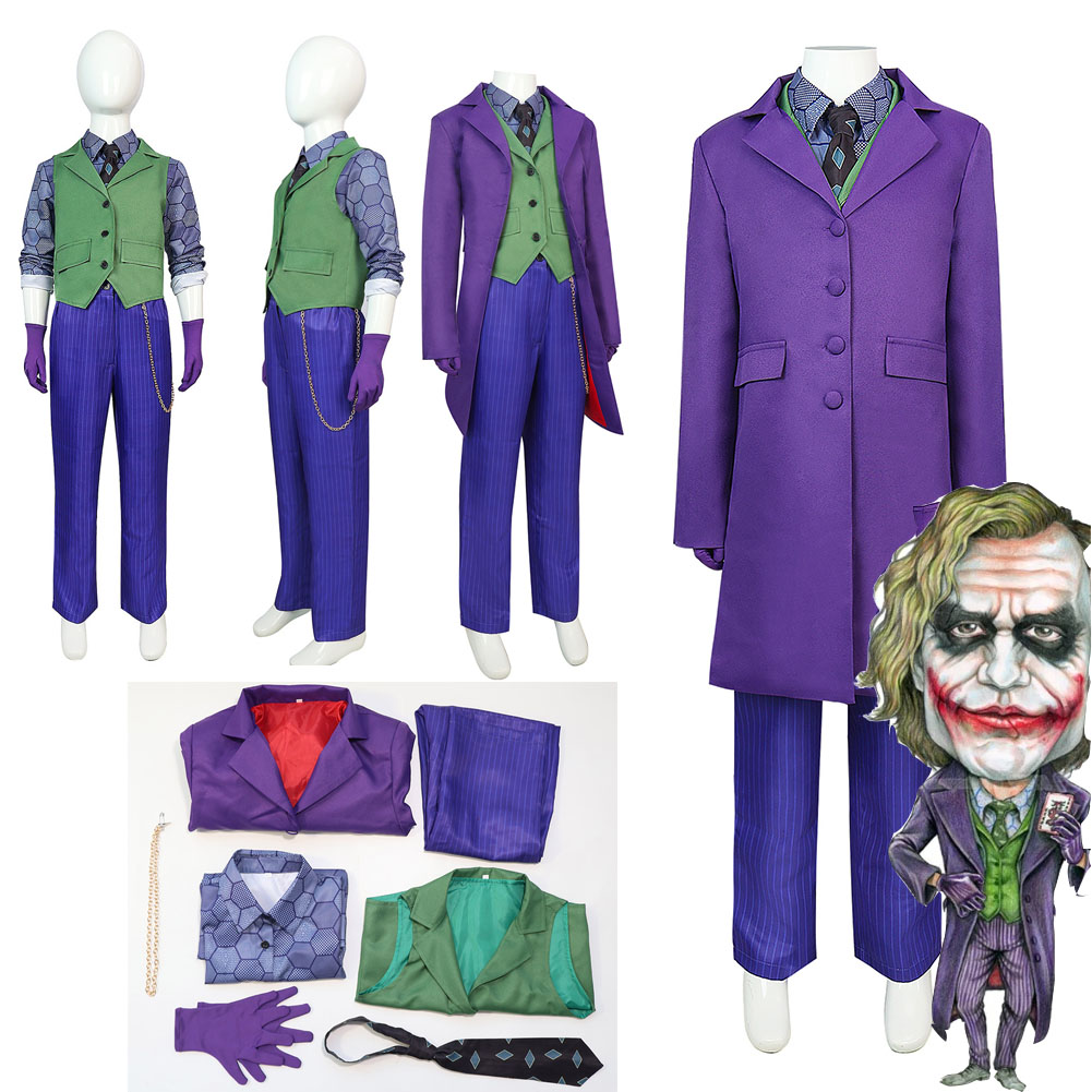 Anime Harley Quinn Cosplay - Bambini bambini Heath Cos Ledger Dark