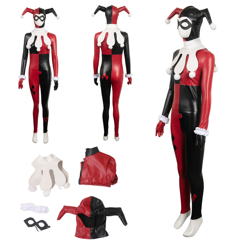 Anime Harley Quinn Cosplay - Suicide Quinzel Cosplay Ragazze adulte Tuta