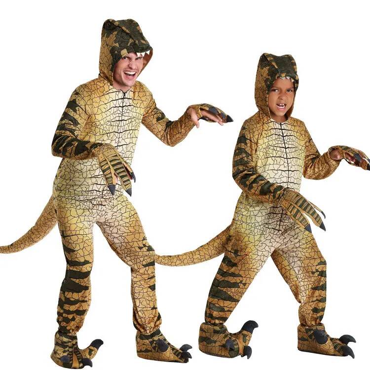 Kids Cosplay Anime - Costumi da Dinosauro Tirannosauro per Bambini