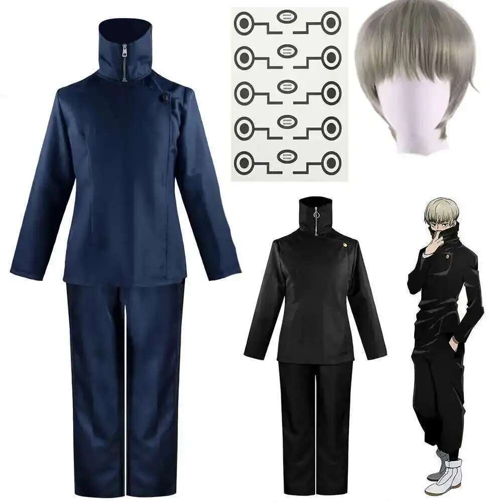 Anime Cosplay Jujutsu Kaisen - Nuova Maglietta Scolastica Anime Kaisen, Pantaloni