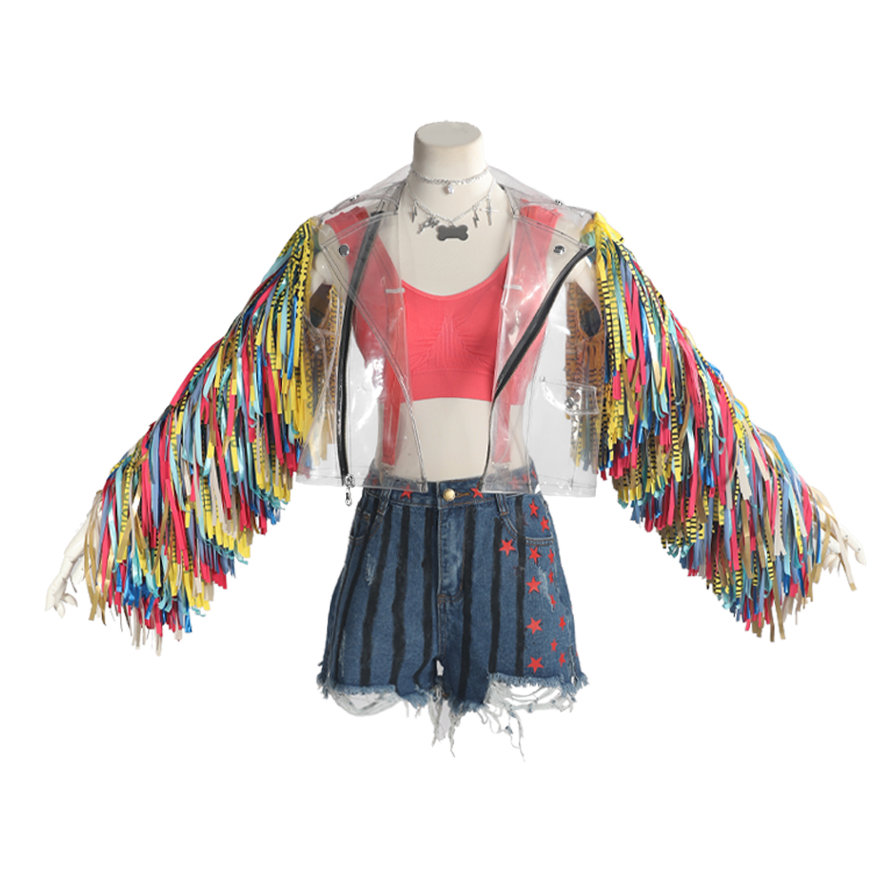Anime Harley Quinn Cosplay - Film Anime Joker Cosplay Custome Cappotto