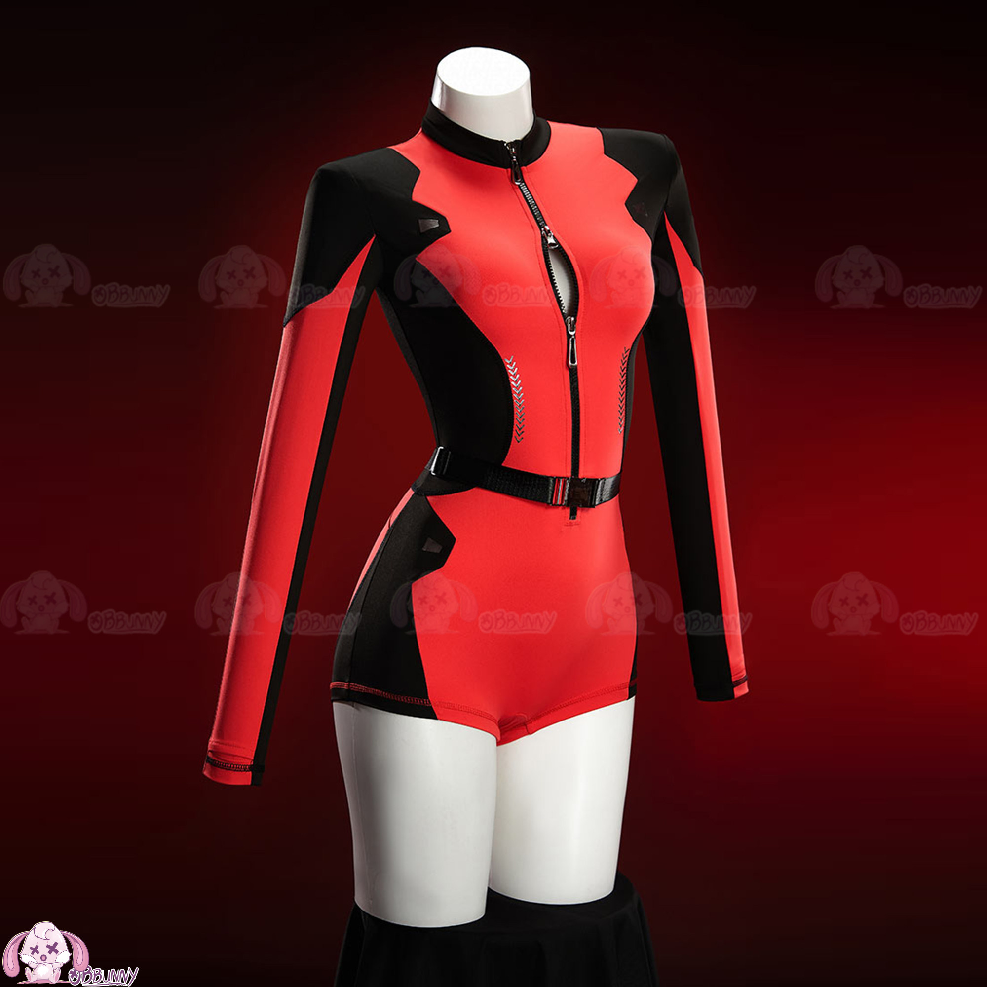 Anime Cosplay Jumpsuit - Costume Cosplay DeadPooing, Outfit per Halloween