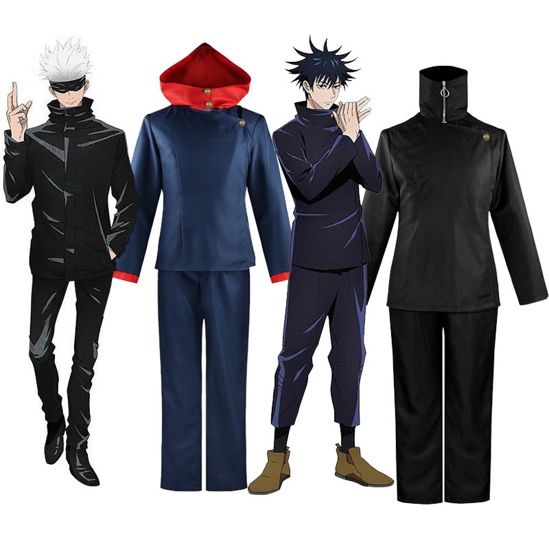 Anime Cosplay Gojo - Costume Cosplay Jujutsu Kaisen, Set Completo