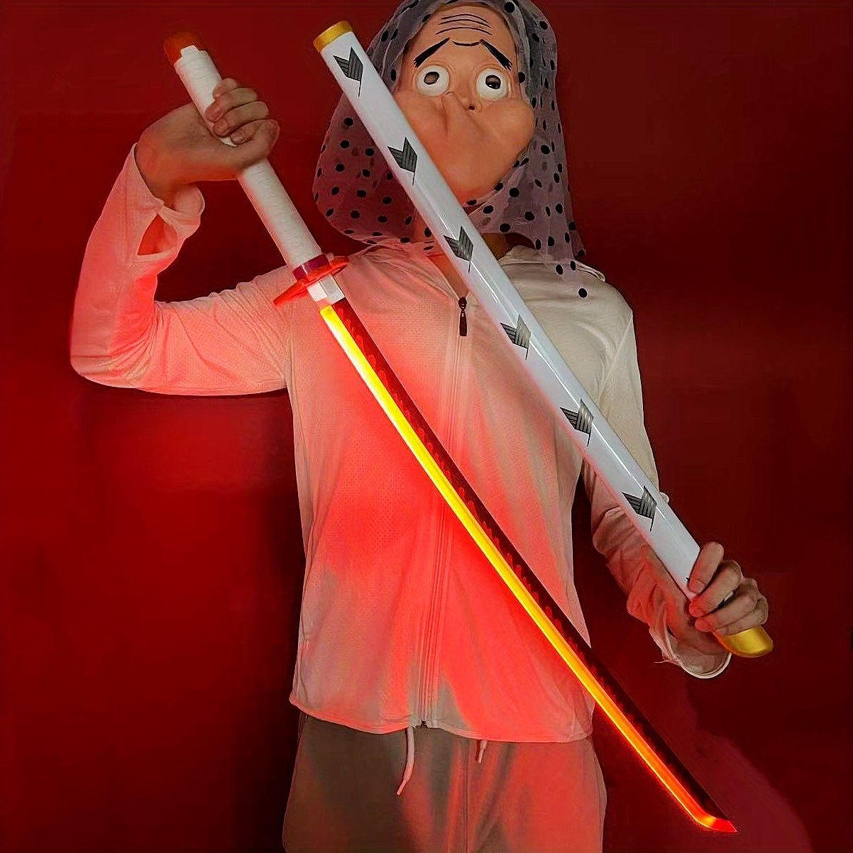 Katana Luminosa Demon Slayer c - Anime Cosplay Real recensione e prezzo