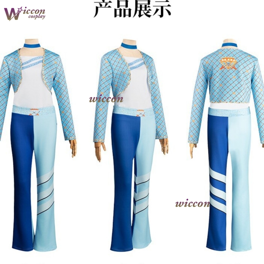 Costume Blu D-Descendants per  - Kids Cosplay Anime recensione e prezzo