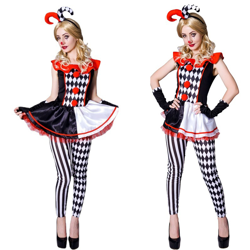 Costume da mostro clown Harley - Anime Harley Quinn Cosplay recensione e prezzo