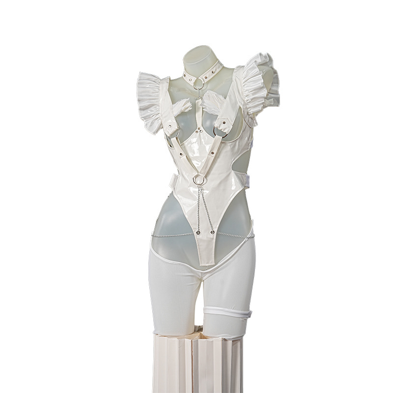 Orecchie di Coniglio Bianco Ma - Anime Cosplay Jumpsuit recensione e prezzo