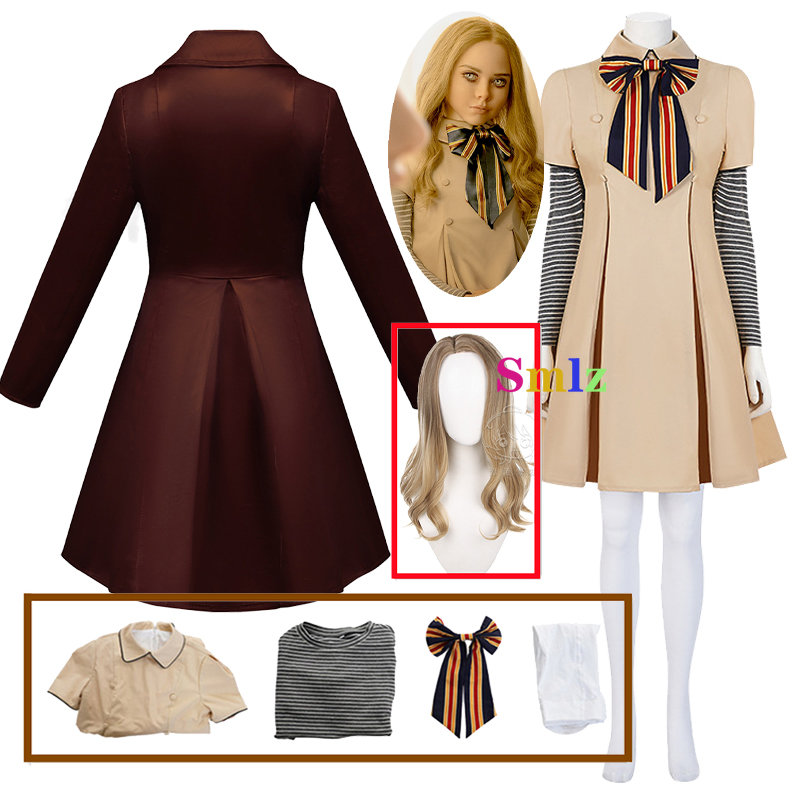 M3GAN Cosplay Giacche marroni  - Anime Cosplay Ai recensione e prezzo
