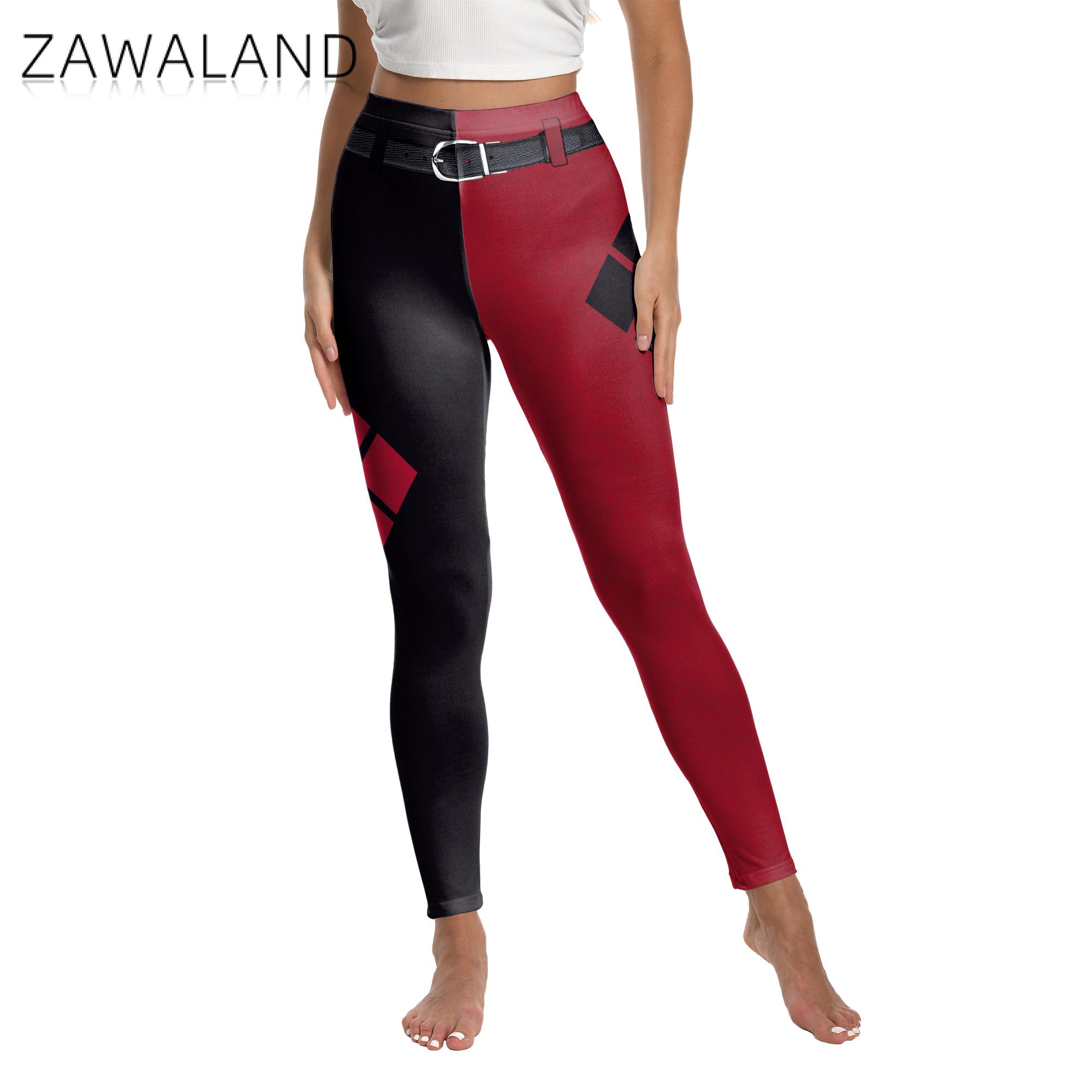 ZAWALAND Leggings da donna Cos - Anime Harley Quinn Cosplay recensione e prezzo