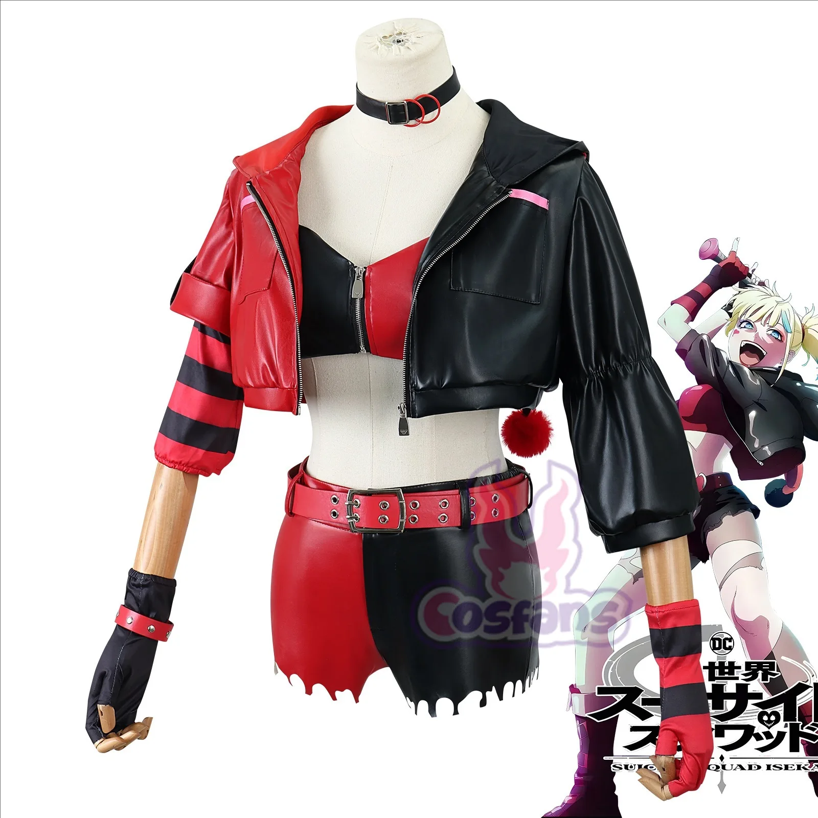 Suicide Anime Quinn Cosplay Co - Anime Harley Quinn Cosplay recensione e prezzo