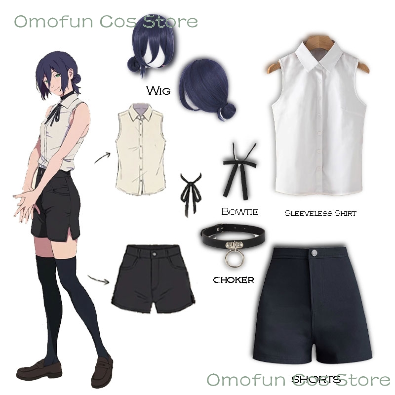 Reze Costume Cosplay Camicia s - Anime Cosplay Dance recensione e prezzo