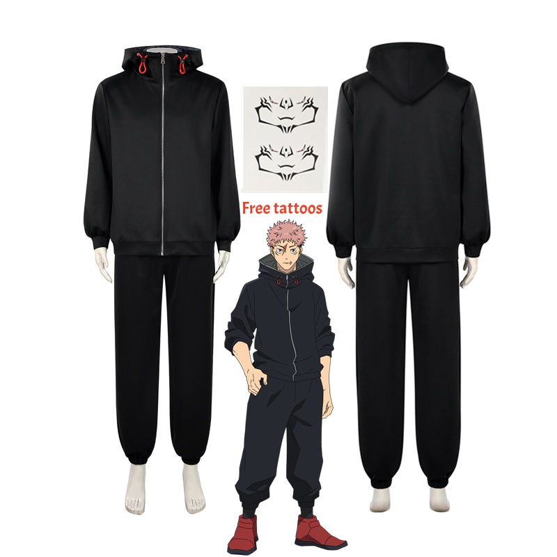 Set Costume Cosplay di Yuji It - Anime Cosplay Jujutsu Kaisen recensione e prezzo