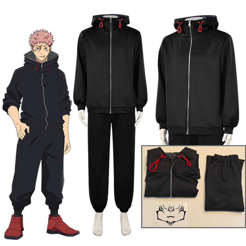 Set Costume Cosplay di Yuji It - Anime Cosplay Jujutsu Kaisen recensione e prezzo