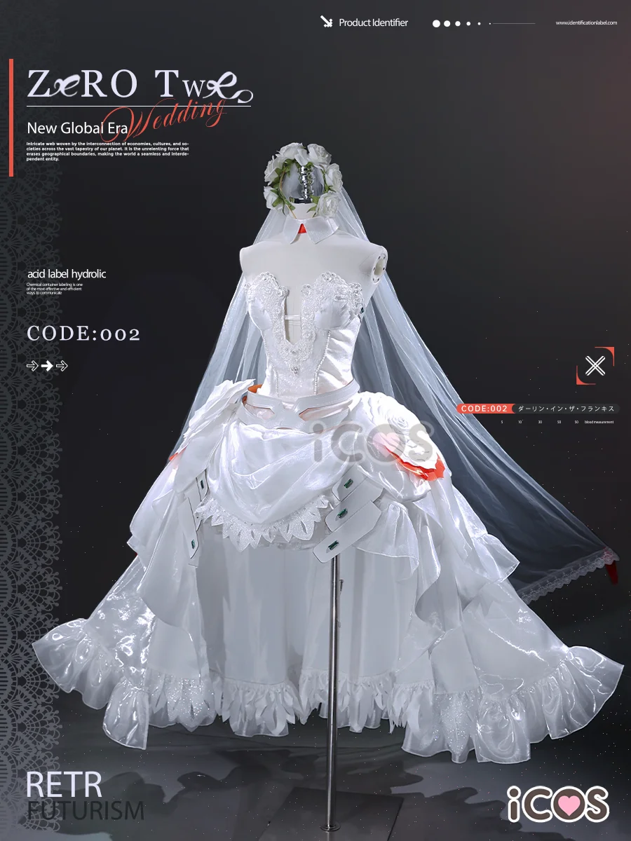 DARLING in The FRANXX Zero Two - Anime Cosplay Zero Two recensione e prezzo