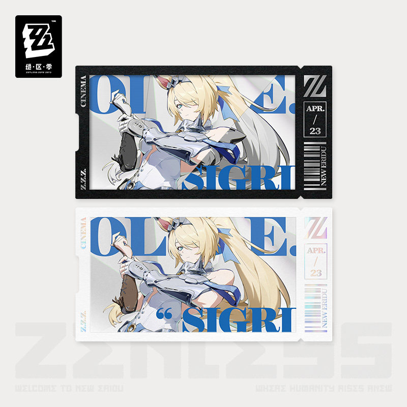 Set di carte originale Sigrid  - Anime Cosplay Zzz recensione e prezzo